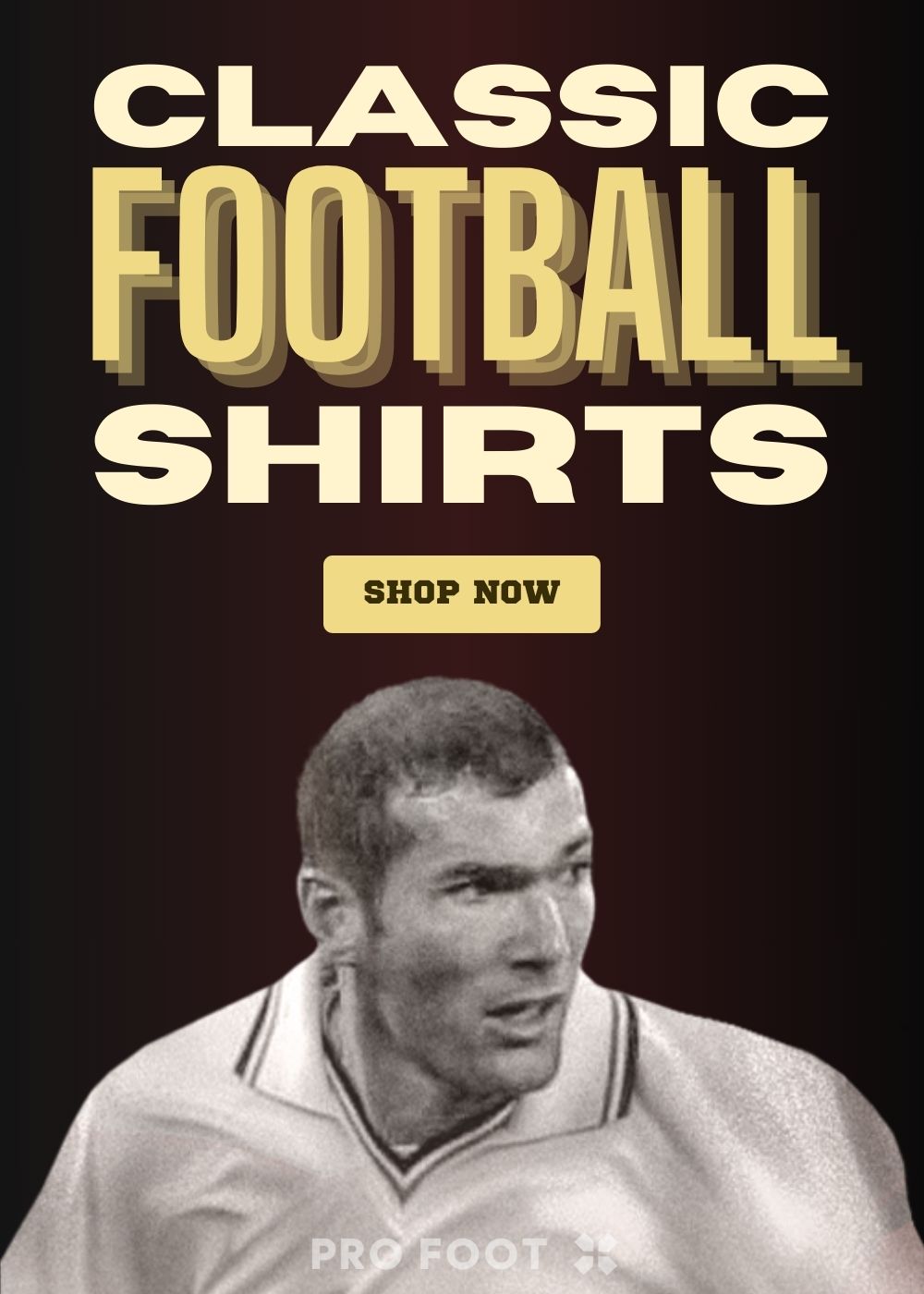Classic Retro Football Shirts Banner Mobile